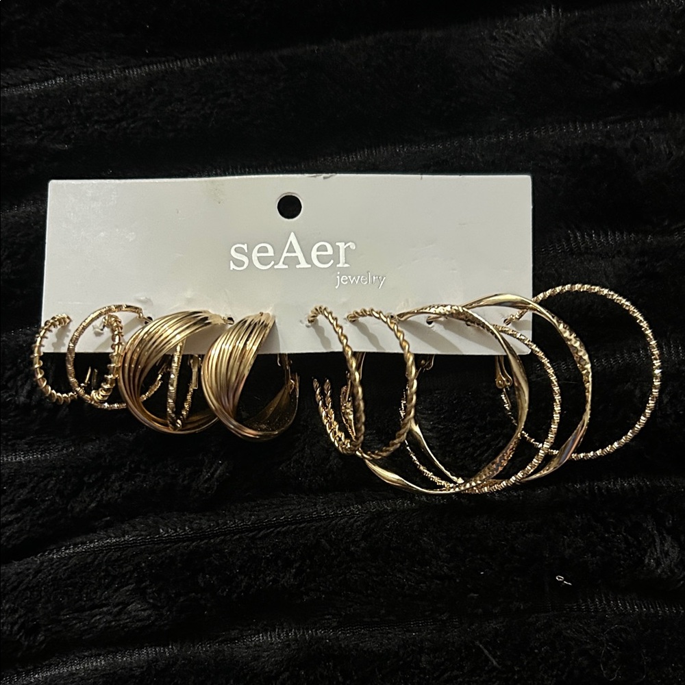 Gold Hoop Earrings Collection